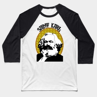 Saint Karl Marx Baseball T-Shirt